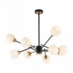 Подвесная люстра Arte Milano 278408/8+1 BK/GD