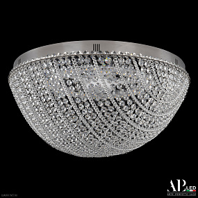 Хрустальная потолочная светодиодная люстра APL LED Sicilia SH501.2.50.M.LED -DIM.Ni