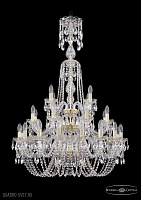 Хрустальная подвесная люстра Bohemia IVELE Crystal 1402/16+8+4/300/XL-123/3D/G