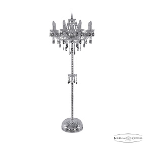 Торшер с хрусталем Bohemia IVELE Crystal 1415T2/8/200-160 Ni K781