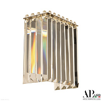 Бра хрустальное светодиодное APL LED Sicilia SH500.B6.16-20.A.Gd.3000