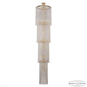 Каскадная хрустальная люстра Bohemia IVELE Crystal 83303/55IV-250 G