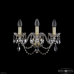 Бра с хрусталем Bohemia IVELE Crystal 1402B/3/160 G