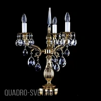 Хрустальная настольная лампа ArtGlass AMBER III. POLISHED CE