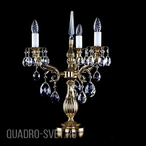Хрустальная настольная лампа ArtGlass AMBER III. POLISHED CE