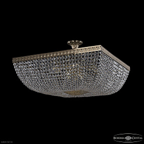 Хрустальная потолочная люстра Bohemia IVELE Crystal 19112/80IV G