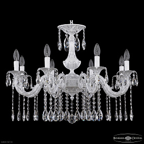 Хрустальная подвесная люстра Bohemia IVELE Crystal AL79101/8/250 A WMN
