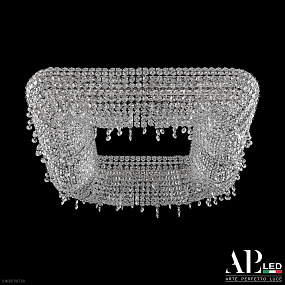 Хрустальная потолочная светодиодная люстра APL LED Rimini S504.0.60.D.3000