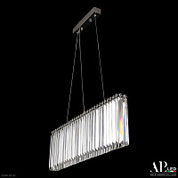 Хрустальная подвесная светодиодная люстра APL LED Sicilia SH08.70.A.Ni.4000