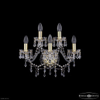 Бра с хрусталем Bohemia IVELE Crystal 1403B/3+2/160 G