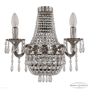 Бра Bohemia IVELE Crystal 2227H201B/2/35IV Ni