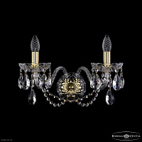 Бра с хрусталем Bohemia IVELE Crystal 1402B/2/195/XL G