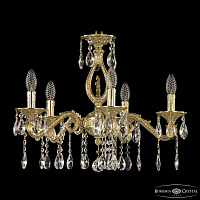 Подвесная хрустальная люстра Bohemia Ivele Crystal Florence 71402/5/175 A G FH1S
