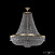 Большая хрустальная люстра Bohemia IVELE Crystal 19273/H2/100IV Pa