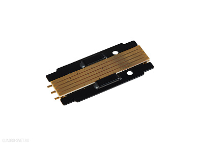 Электрическая плата для магнитного шинопровода 67 мм Donolux Magic track Electrical Plate DLM/X Black