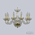 Хрустальная подвесная люстра Bohemia IVELE Crystal 1310/10/195 G Cl/Clear/M-1F
