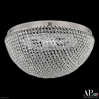 Хрустальная потолочная светодиодная люстра APL LED Sicilia SH501.2.50.C.LED -DIM.Ni