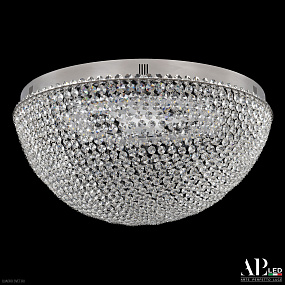 Хрустальная потолочная светодиодная люстра APL LED Sicilia SH501.2.50.C.LED -DIM.Ni