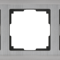 Рамка на 5 постов (глянцевый никель) Werkel WL02-Frame-05