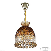 Хрустальный подвесной светильник Bohemia IVELE Crystal 5478/22 G Amber/M-1F Balls K721