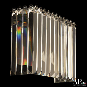 Бра хрустальное светодиодное APL LED Sicilia SH500.B6.25-20.A.Ni.4000