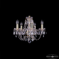 Хрустальная подвесная люстра Bohemia IVELE Crystal 1406/5/141/G
