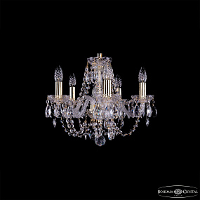 Хрустальная подвесная люстра Bohemia IVELE Crystal 1406/5/141/G