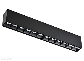 Трековый светодиодный светильник для магнитного шинопровода Donolux Eye DL18781/12M Black
