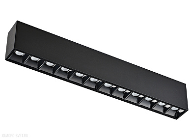 Трековый светодиодный светильник для магнитного шинопровода Donolux Eye DL18781/12M Black