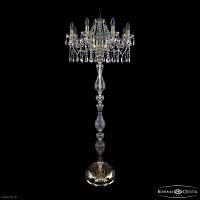Торшер с хрусталем Bohemia IVELE Crystal 1413T1/8/200-160 G