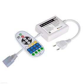 Контроллер Elektrostandard для ленты Premium мультибелый 220V 500W IP20 с радио пультом (LSC 007)
