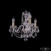 Хрустальная подвесная люстра Bohemia IVELE Crystal 1406/3/141/Pa