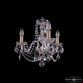 Хрустальная подвесная люстра Bohemia IVELE Crystal 1406/3/141/Pa