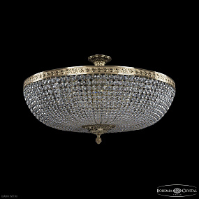 Хрустальная потолочная люстра Bohemia IVELE Crystal 19151/90IV G C1