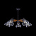 Люстра подвесная Freya Lorenza FR4171-PL-05-B