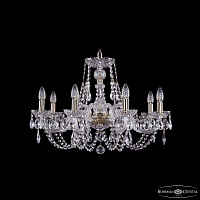 Хрустальная подвесная люстра Bohemia IVELE Crystal 1406/8/240/Pa