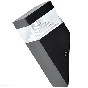Уличный настенный светодиодный светильник Arte Lamp SHALBY A2218AL-1BK
