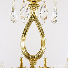 Большая хрустальная люстра Bohemia Ivele Crystal 75302/16/360 A G