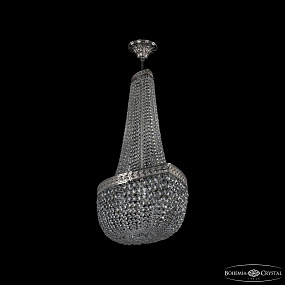 Хрустальная подвесная люстра Bohemia IVELE Crystal 19283/H2/80IV Ni