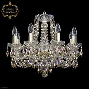 Хрустальная подвесная люстра Bohemia Art Classic 11.11.8.165.Gd.Sp.R801