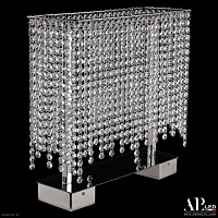 Хрустальная светодиодная настольная лампа APL LED Rimini S500.L1.40.B.4000