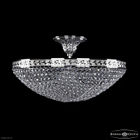 Хрустальная потолочная люстра Bohemia IVELE Crystal 19321/40IV Ni