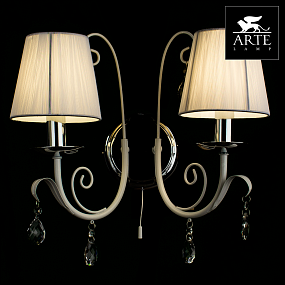 Бра Arte Lamp ROMANA SNOW A1743AP-2WH