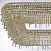 Хрустальная подвесная светодиодная люстра APL LED Rimini S504.0.80.B.4000.Gold