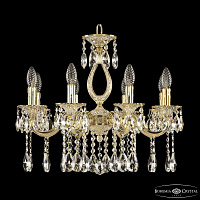 Подвесная хрустальная люстра Bohemia Ivele Crystal Verona 72301/8/175 A GW