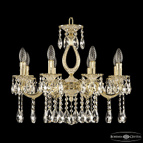 Подвесная хрустальная люстра Bohemia Ivele Crystal Verona 72301/8/175 A GW