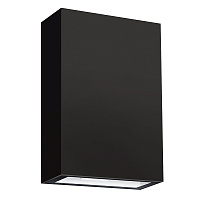 Уличный настенный светодиодный светильник Arte Lamp ALGOL A2750AL-2BK