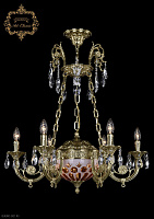 Хрустальная подвесная люстра Bohemia Art Classic 31.44.6.KR175SP.250IT.G.Sp.Amber.White.1E