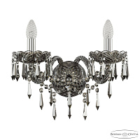 Бра с хрусталем Bohemia IVELE Crystal 1403B/2/160/XL Ni M731