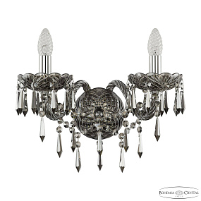 Бра с хрусталем Bohemia IVELE Crystal 1403B/2/160/XL Ni M731
